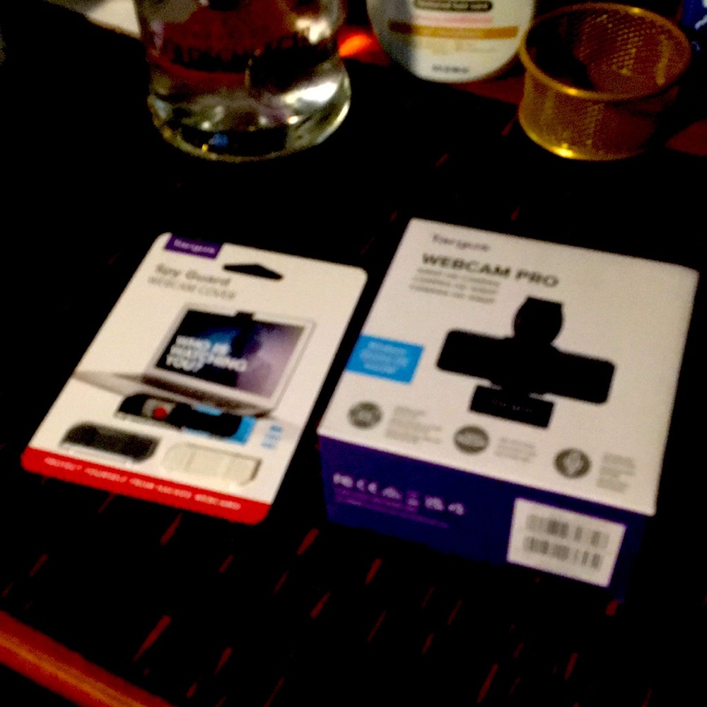 New webcam pro and spy guard webcam cover